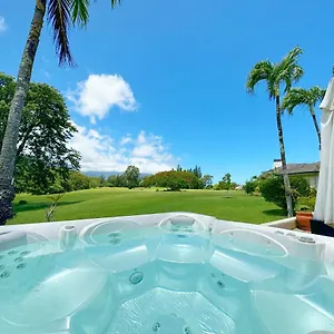 Coral Hale 5br 3ba Luxury Home, Ac, Hot Tub And Stunning Views , Princeville United States
